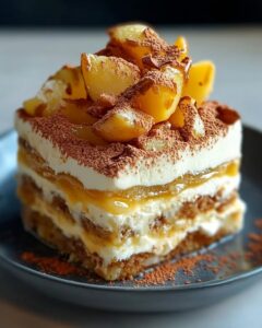 Tiramisu Caramel Pommes