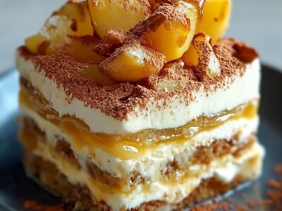 Tiramisu Caramel Pommes : La Recette Facile