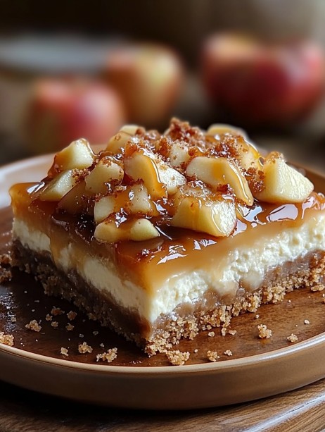 Barres Cheesecake Caramelisées