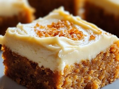 Barres Citrouille Crème : La Recette Facile et Savoureuse