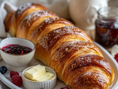 Recette de Brioche Tressée Facile : Conseils et Astuces pour une Pâte Filante