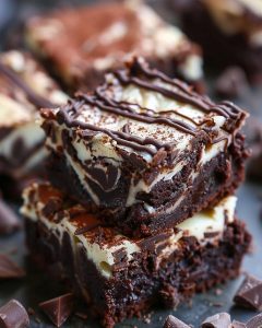Brownies Cheesecake Crémeux