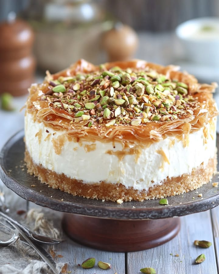 Cheesecake Baklava Miel