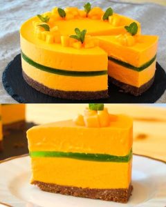 Cheesecake Melon Menthe