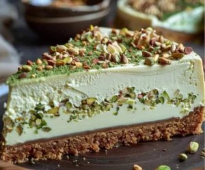 Cheesecake Pistache Décadent