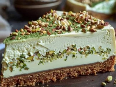 Cheesecake Pistache Décadent : Recette Facile