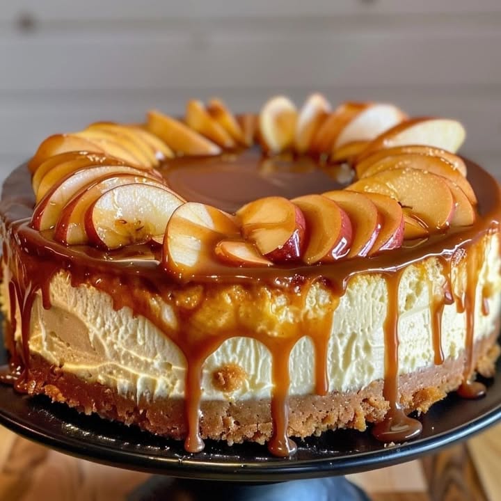 Cheesecake Pommes Caramel