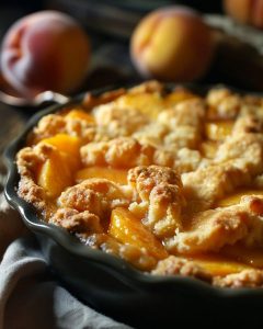 Cobbler Pêches Délicieux