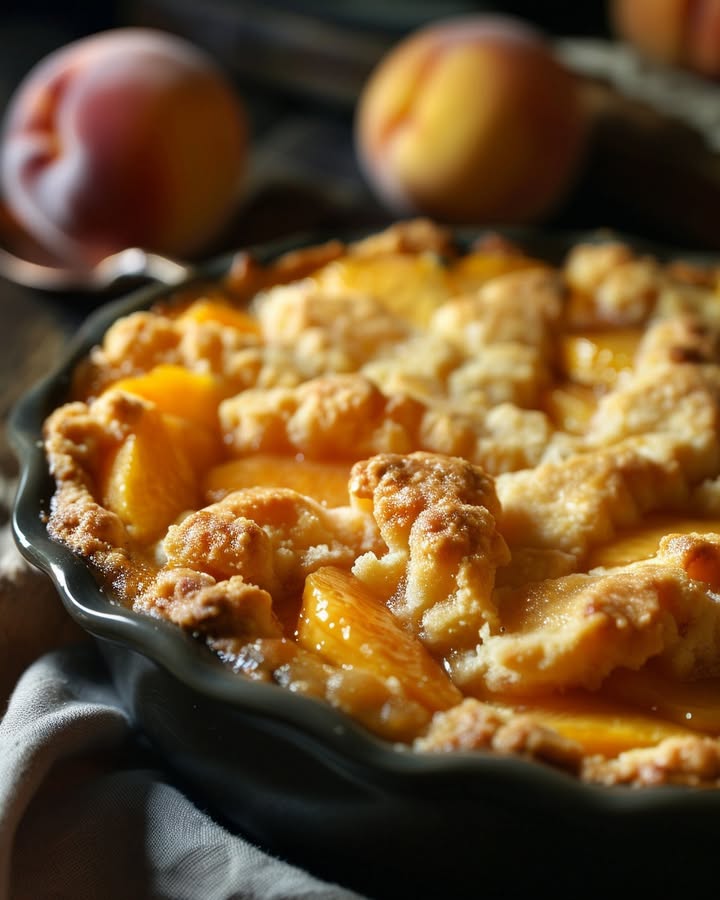 Cobbler Pêches Délicieux