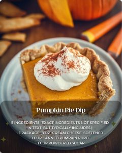 Dip Crémeux Citrouille