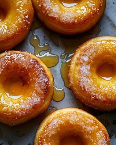 Doughnuts Crème Brûlée