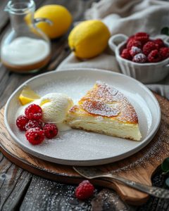 Fondant au citron léger