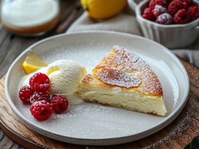 Recette de Fondant au Citron Léger : Un Dessert Frais et Délicieux