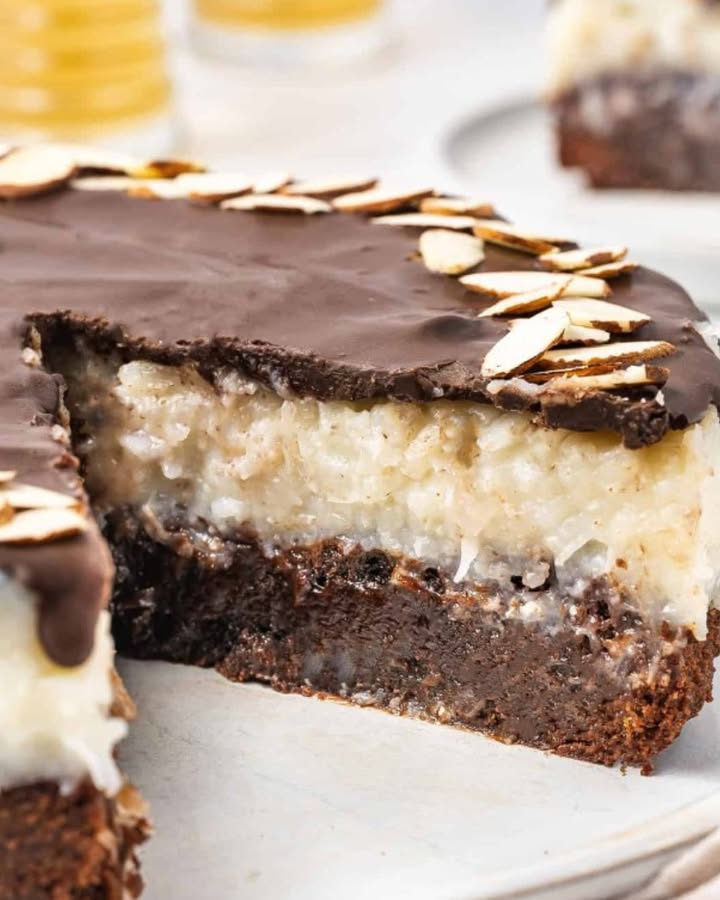 Gâteau Amandes Chocolat Coco