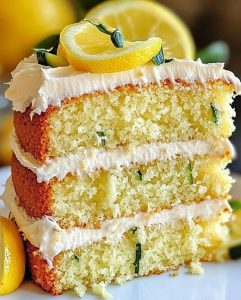 Gâteau Citron Courgette
