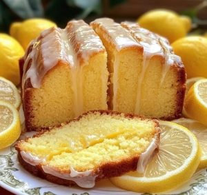 Gâteau Citron Rafraîchissant