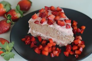 Gâteau Éruption Fraise