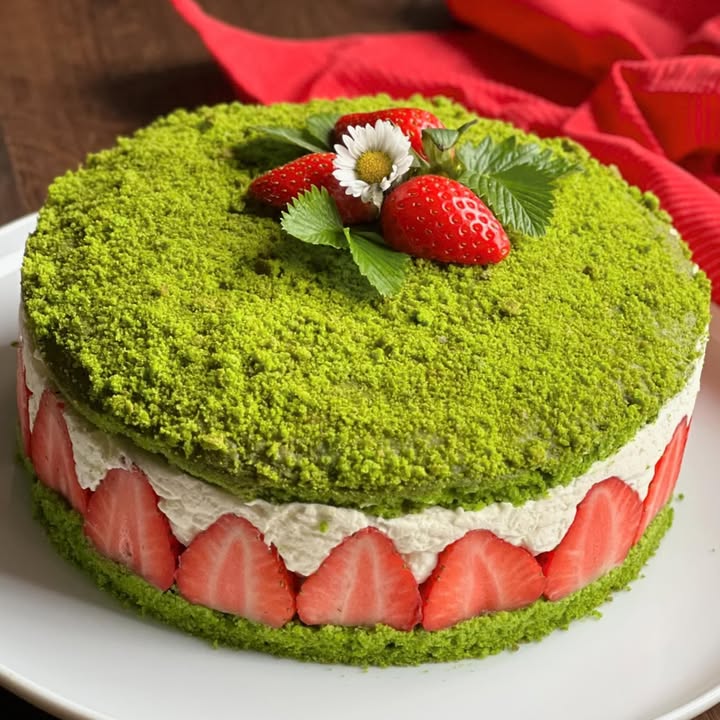 Gâteau Fraise Mascarpone