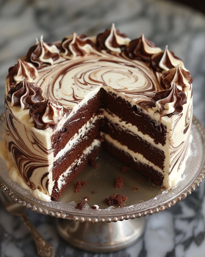 Gâteau Marbré Délicieux