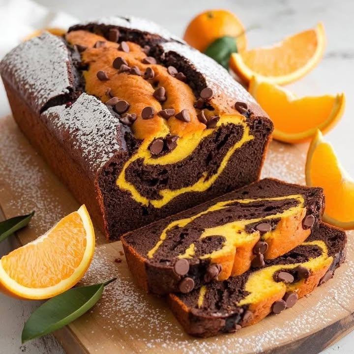 Gâteau Orange Chocolat