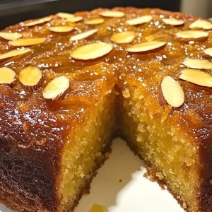 Gâteau Orange Marocaine