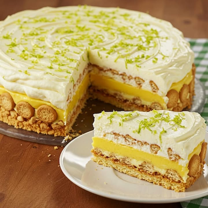 Gâteau citron frais