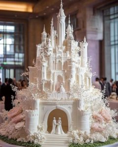 Gâteau de Mariage Éblouissant