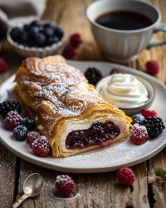 Gâteau roulé à la confiture