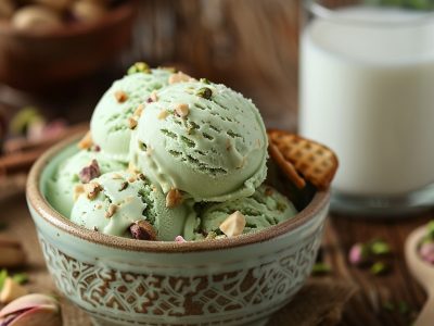 Découvrez l&rsquo;Art de la Glace à la Pistache Artisanale : Saveur et Tradition
