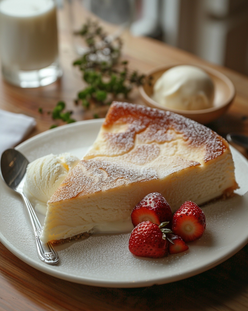 Glace au lait concentré sucré