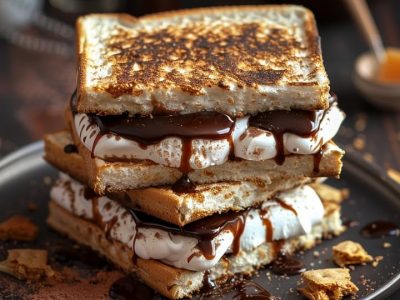 Grilled Cheese Smores : La Recette Facile et Irrésistible