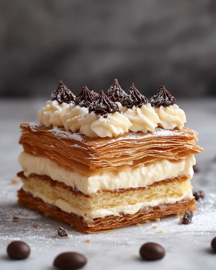 Mille-Feuille Vanille Délicieux