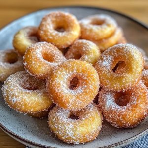 Mini-Donuts Sucrés Rapides