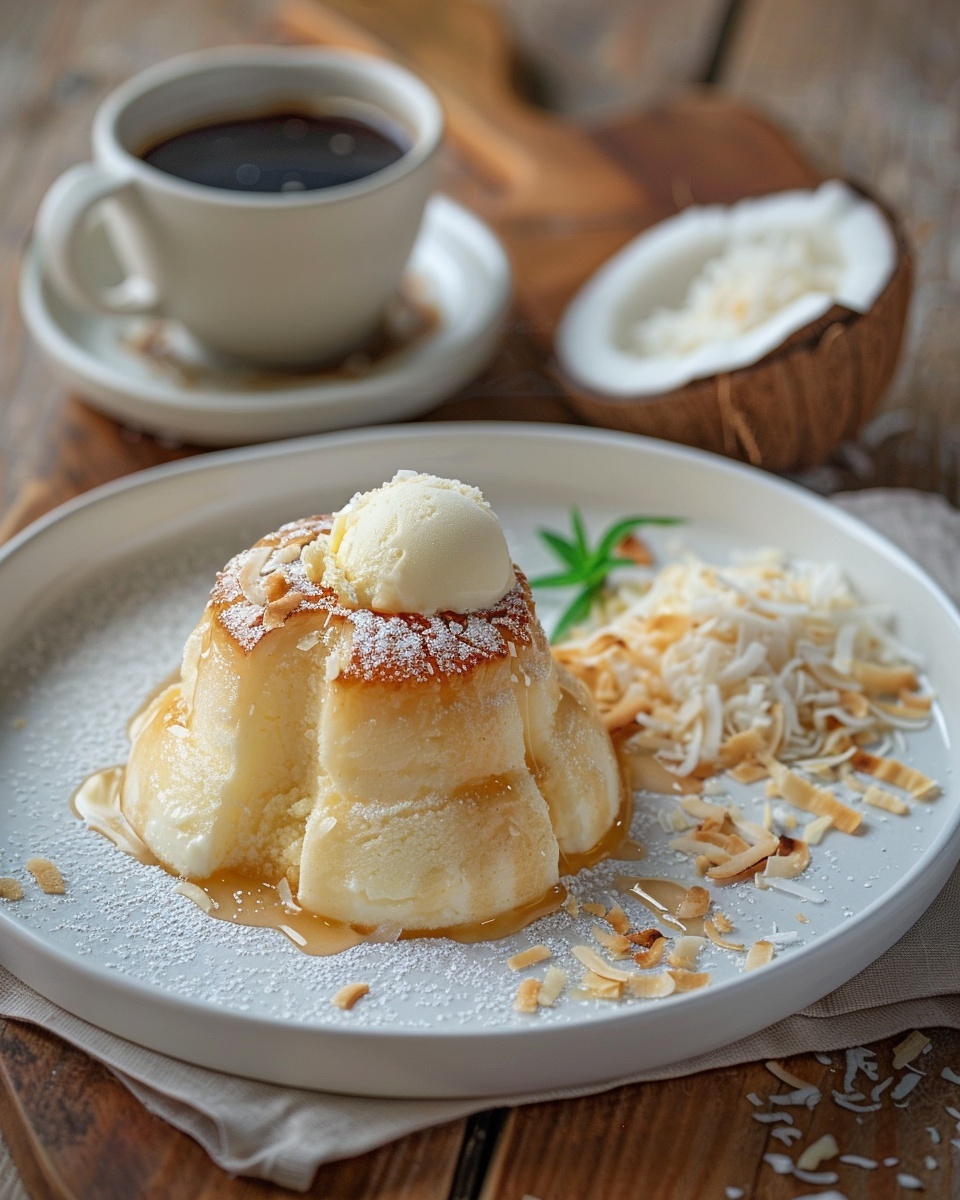 Moelleux à la noix de coco