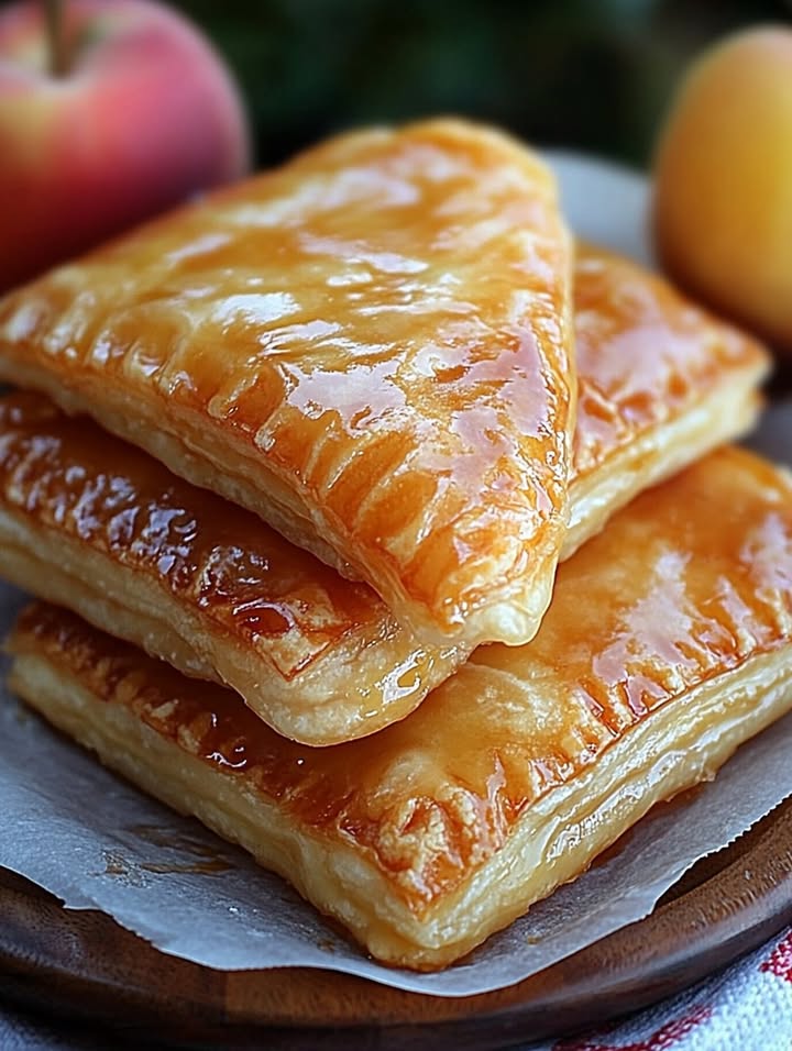 Pâtisseries Pêches Frites