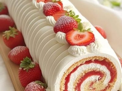 Roulé Forêt-Noire Gourmand : Recette Facile