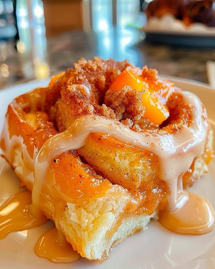 Roulés Pêches Cannelle