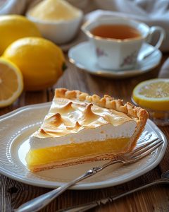 Tarte au citron meringuée