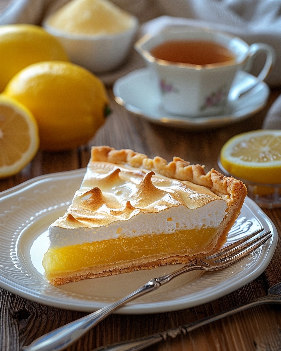 Tarte au citron meringuée