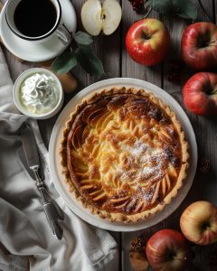 Tarte aux pommes maison