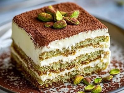 Tiramisu Pistache Délicieux : Recette Facile