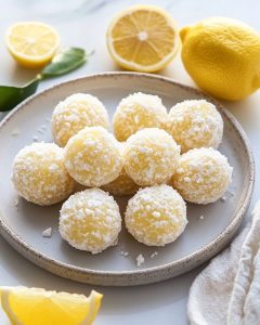 Truffes au Citron