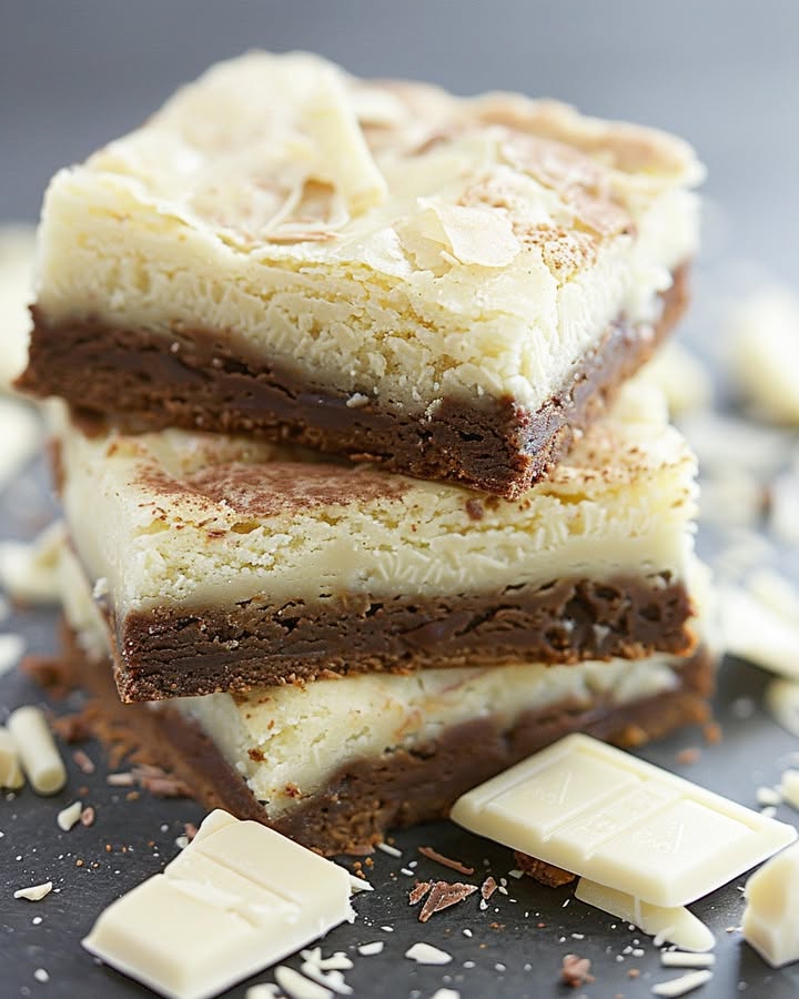 Brownies Chocolat Blanc