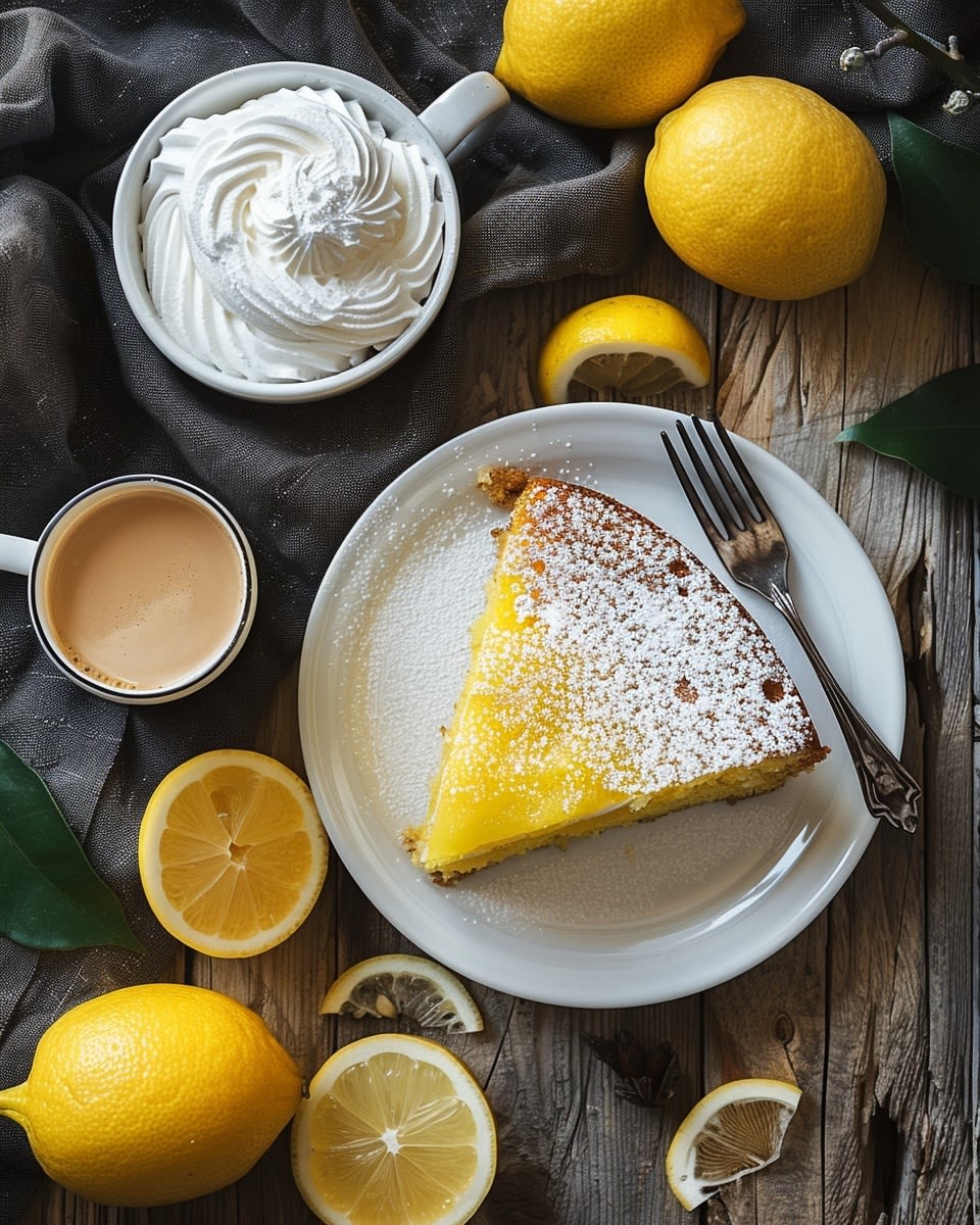 Cake au citron moelleux