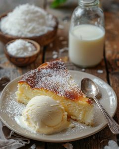 Cake au lait de coco