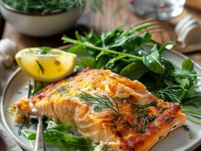 Recette Facile du Cake au Saumon Fumé et Aneth – Délicieux et Raffiné