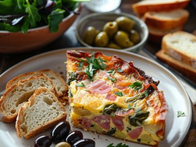 Recette du Cake aux Olives et Jambon : Moelleux, Facile et Délicieux