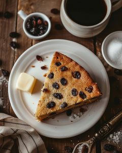 Cake aux raisins secs