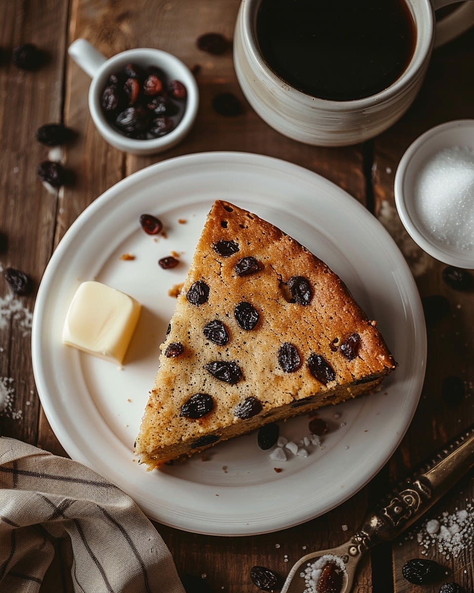 Cake aux raisins secs