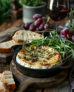 Camembert rôti au four
